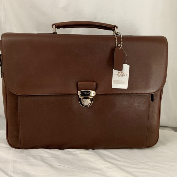 Coach Other - Metropolitan Briefcase F71899) Brown Leather Laptop Bag